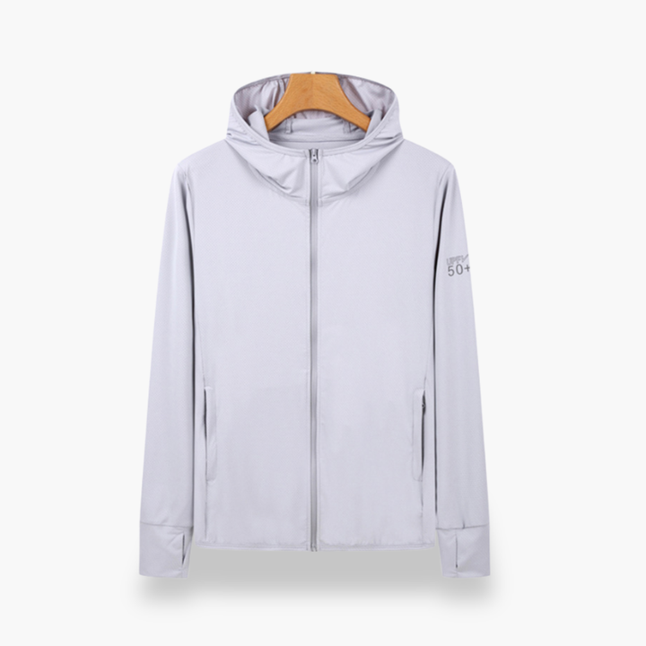 Hoodie for Men and Women in Lightweight Fabric with Zip | Altivaro
