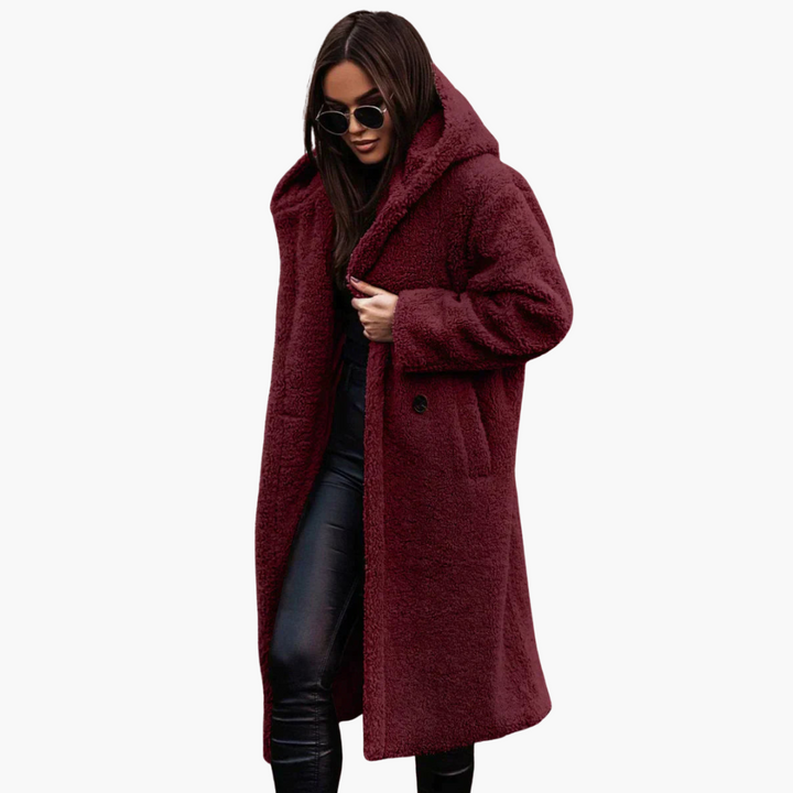 Cappotto Donna Lungo Invernale in Peluche | Altivaro