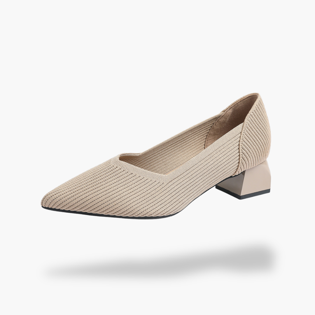 Orthopedic Heeled Shoes in Fabric for Women | Altivaro