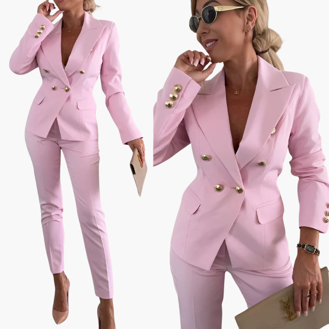 Tailleur Donna Giacca Doppiopetto e Pantaloni | Altivaro