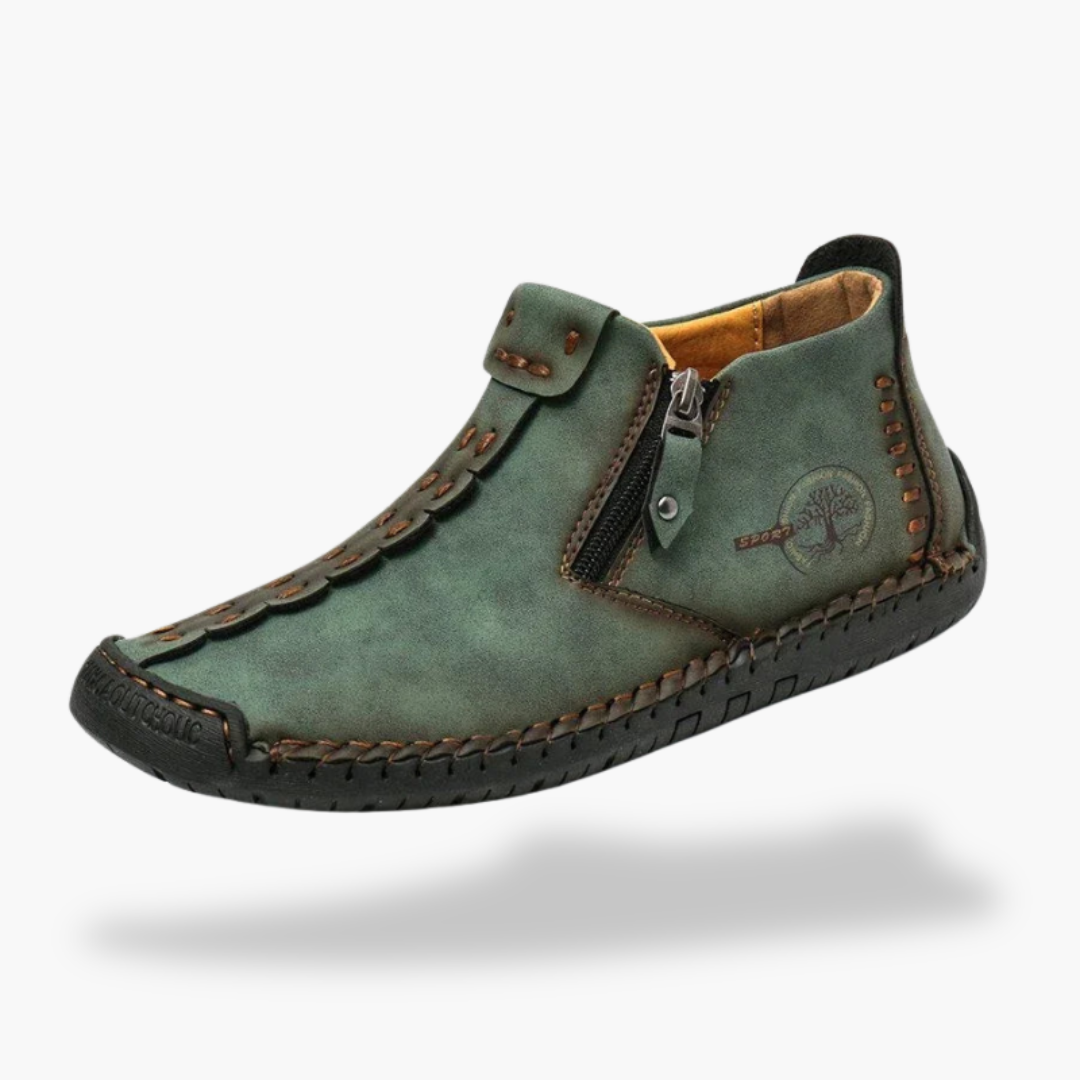 Scarpe Uomo Ortopediche Pelle Casual Zip | Altivaro