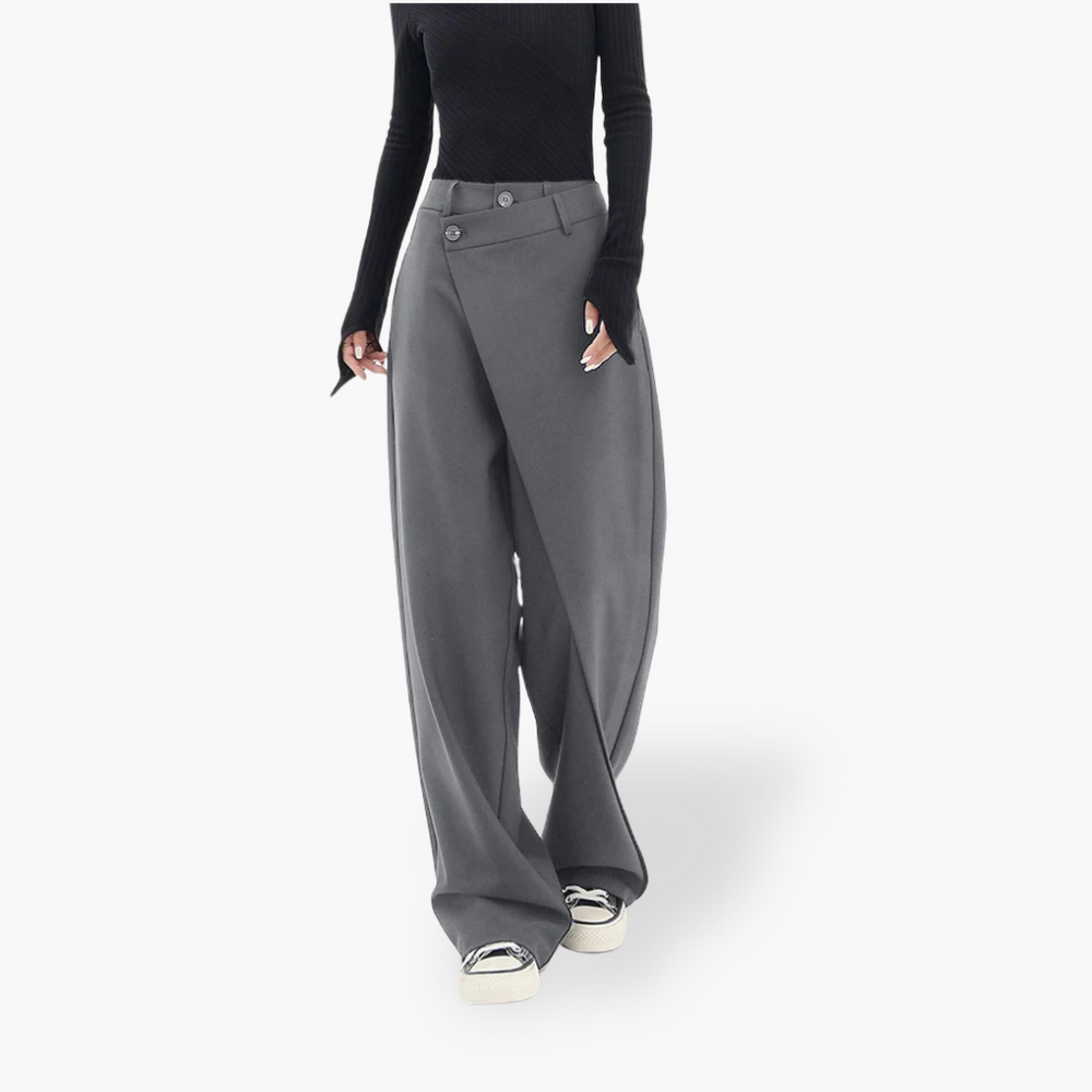 Pantaloni Larghi Donna Asimmetrici | Altivaro-Altivaro
