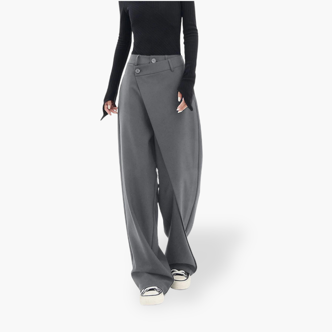Pantaloni Larghi Donna Asimmetrici | Altivaro-Altivaro