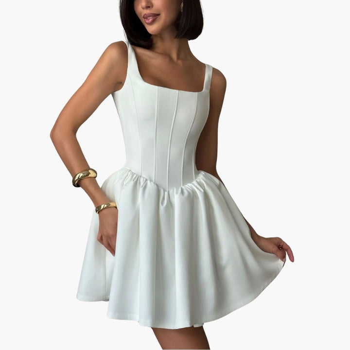 Abito Corto Svasato Elegante Donna | Altivaro