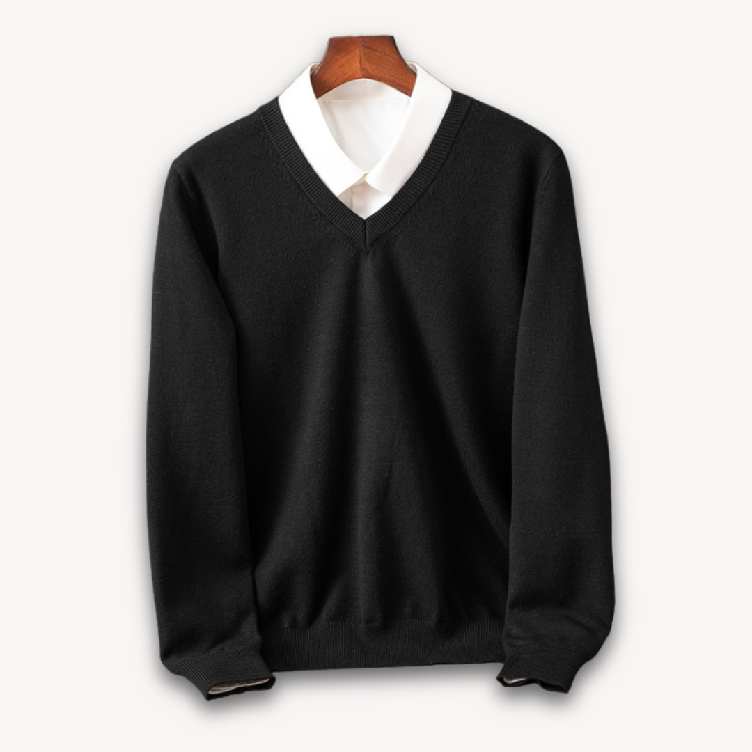 Maglione Uomo Scollo V Casual Elegante | Altivaro-Altivaro