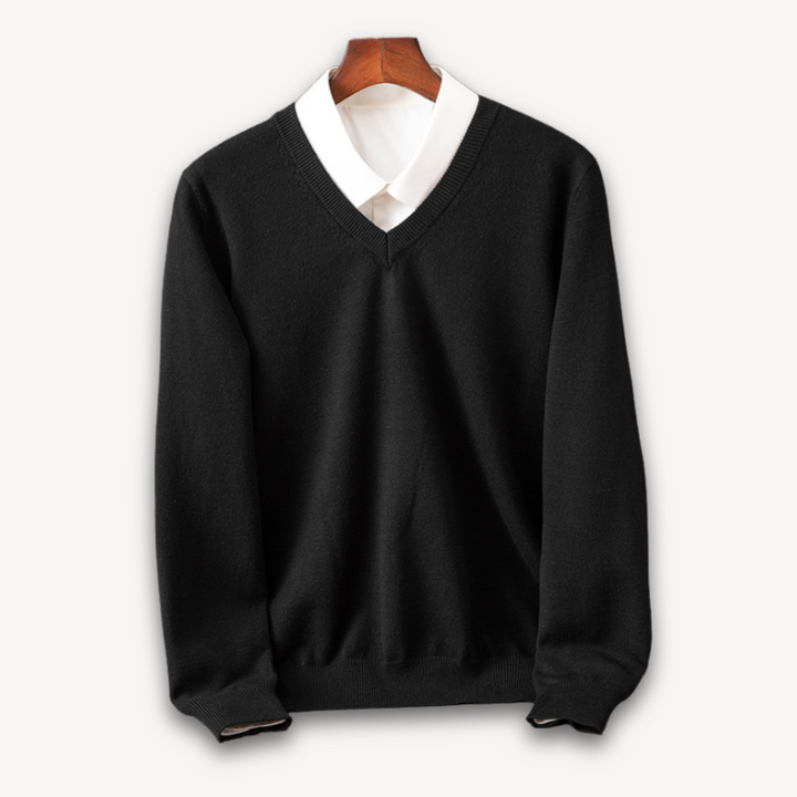 Maglione Uomo Scollo V Casual Elegante | Altivaro-Altivaro