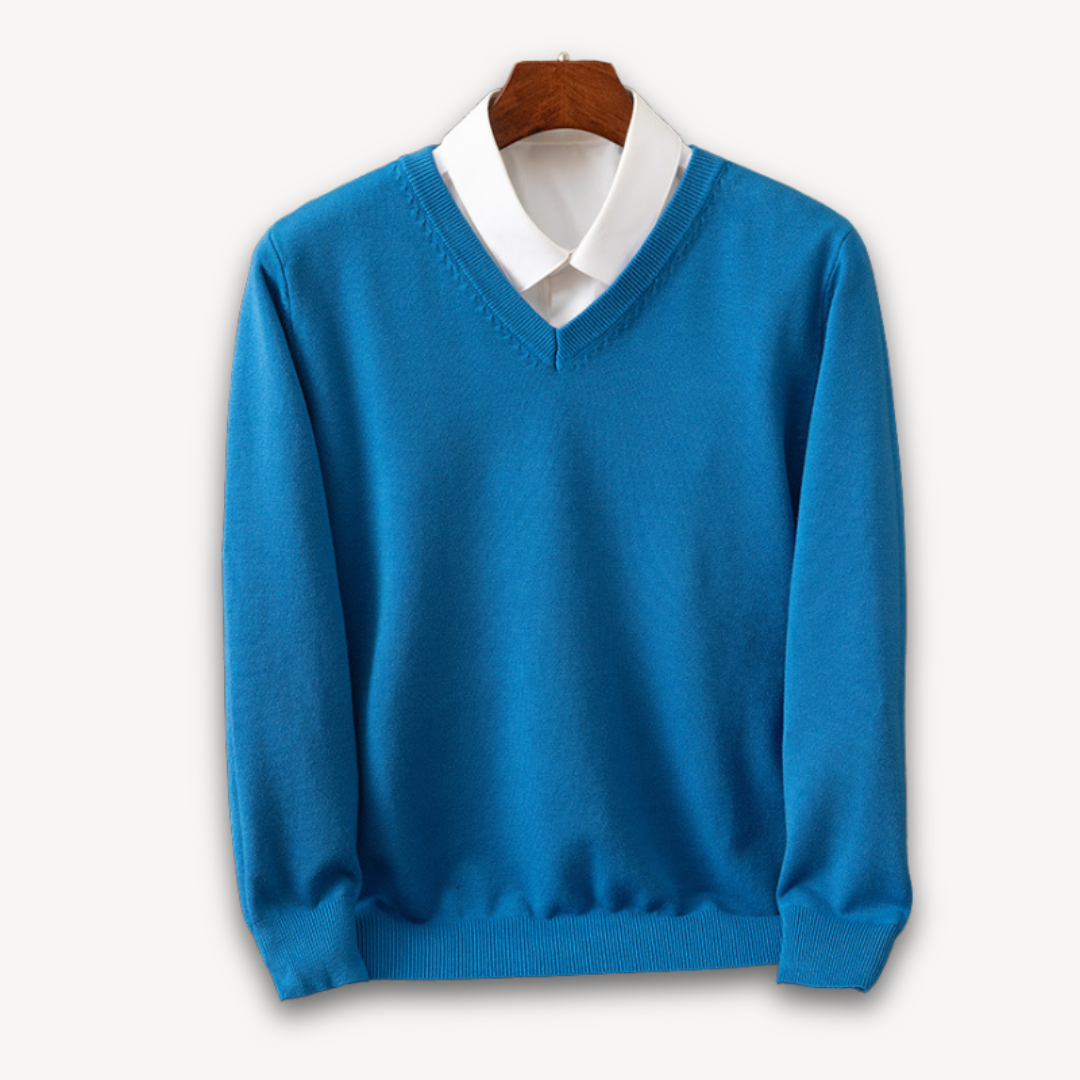 Maglione Uomo Scollo V Casual Elegante | Altivaro-Altivaro