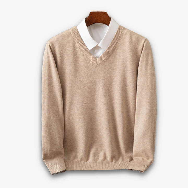 Maglione Uomo Scollo V Casual Elegante | Altivaro-Altivaro