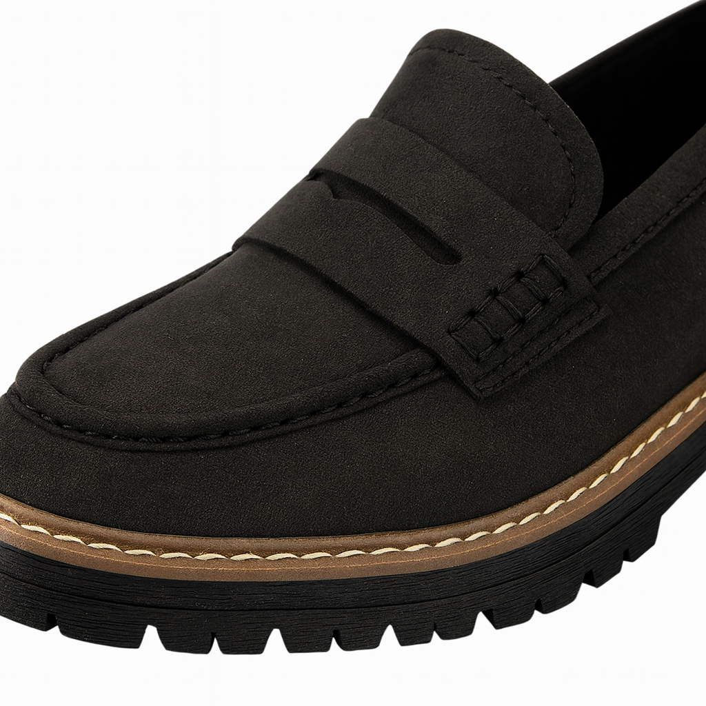 Pumps Donna Ortopediche Camoscio Tacco Chunky | Altivaro