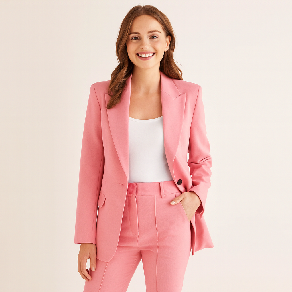 Completo Donna Due Pezzi con Blazer e Pantaloni Larghi | Altivaro