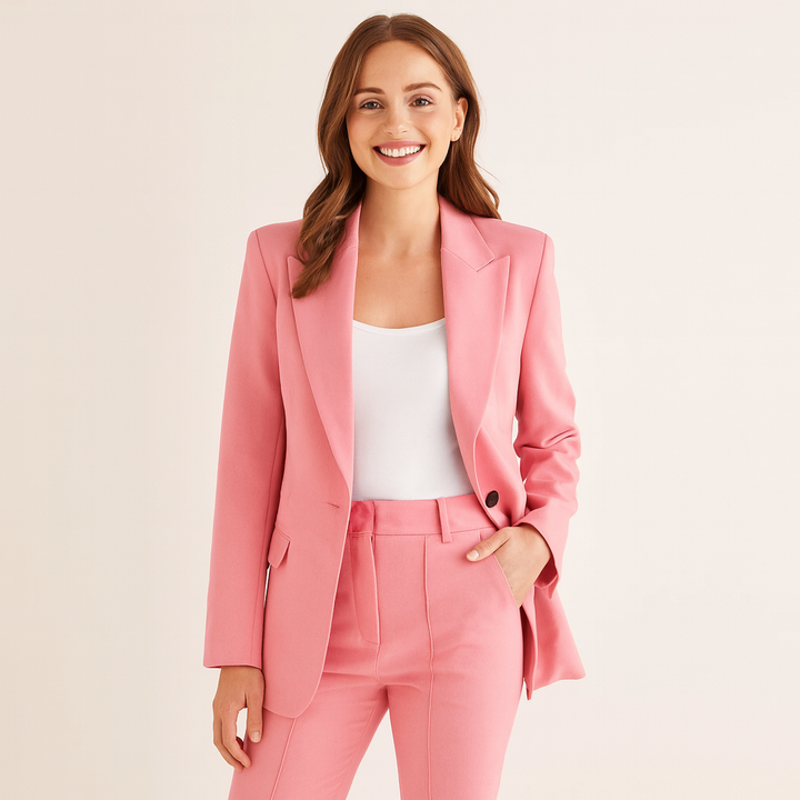 Completo Donna Due Pezzi con Blazer e Pantaloni Larghi | Altivaro