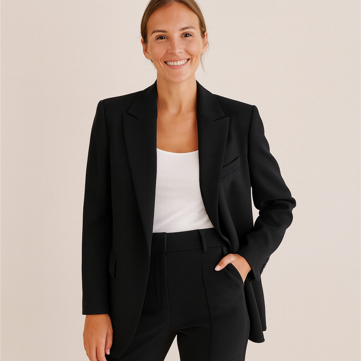 Completo Donna Due Pezzi con Blazer e Pantaloni Larghi | Altivaro