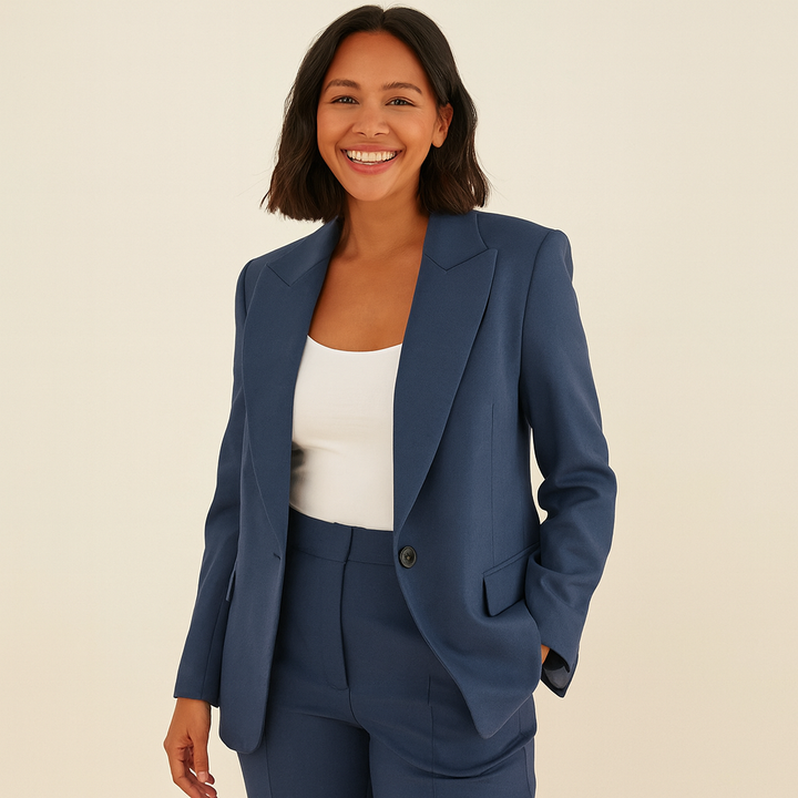 Completo Donna Due Pezzi con Blazer e Pantaloni Larghi | Altivaro