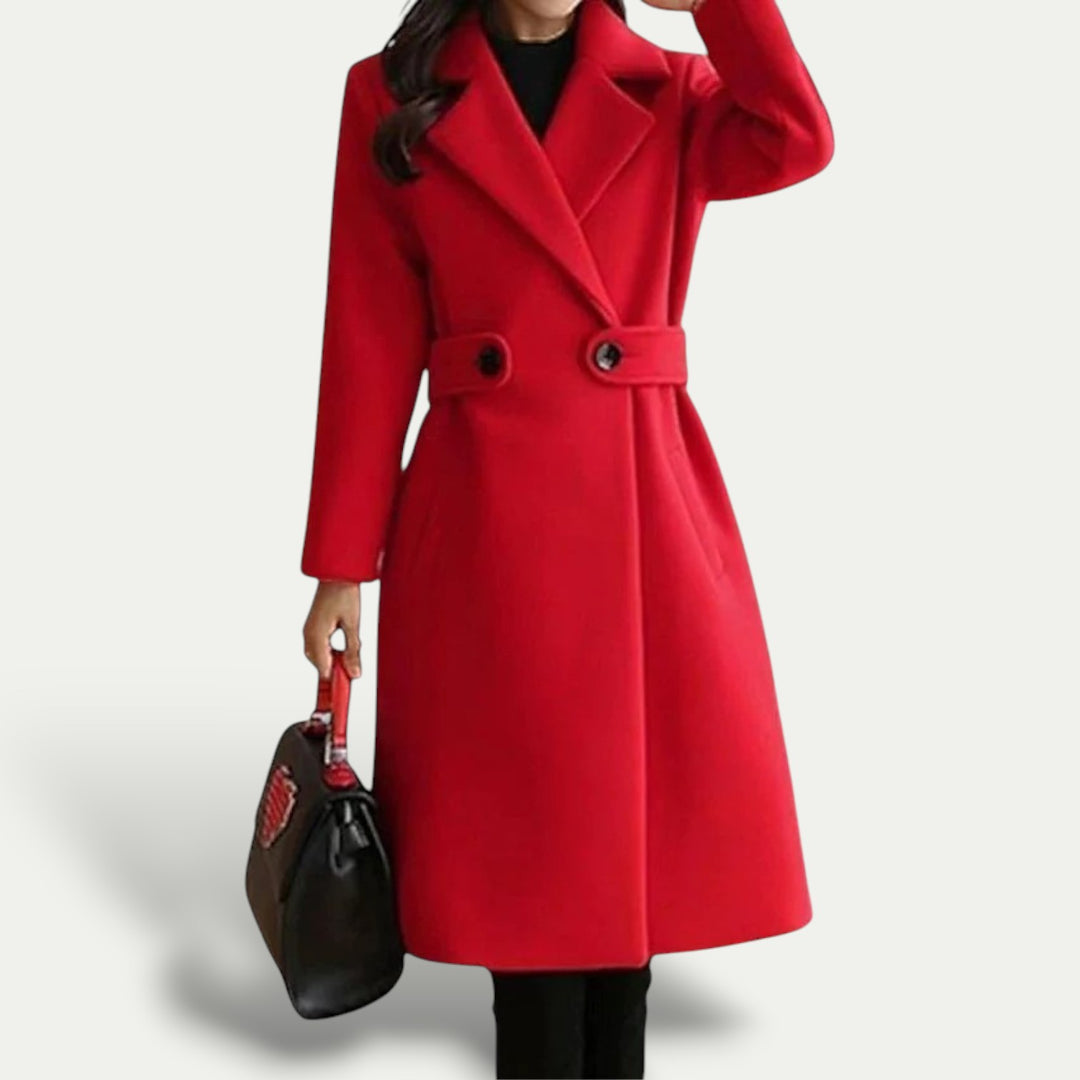 Cappotto Lungo Elegante da Donna in Lana | Altivaro