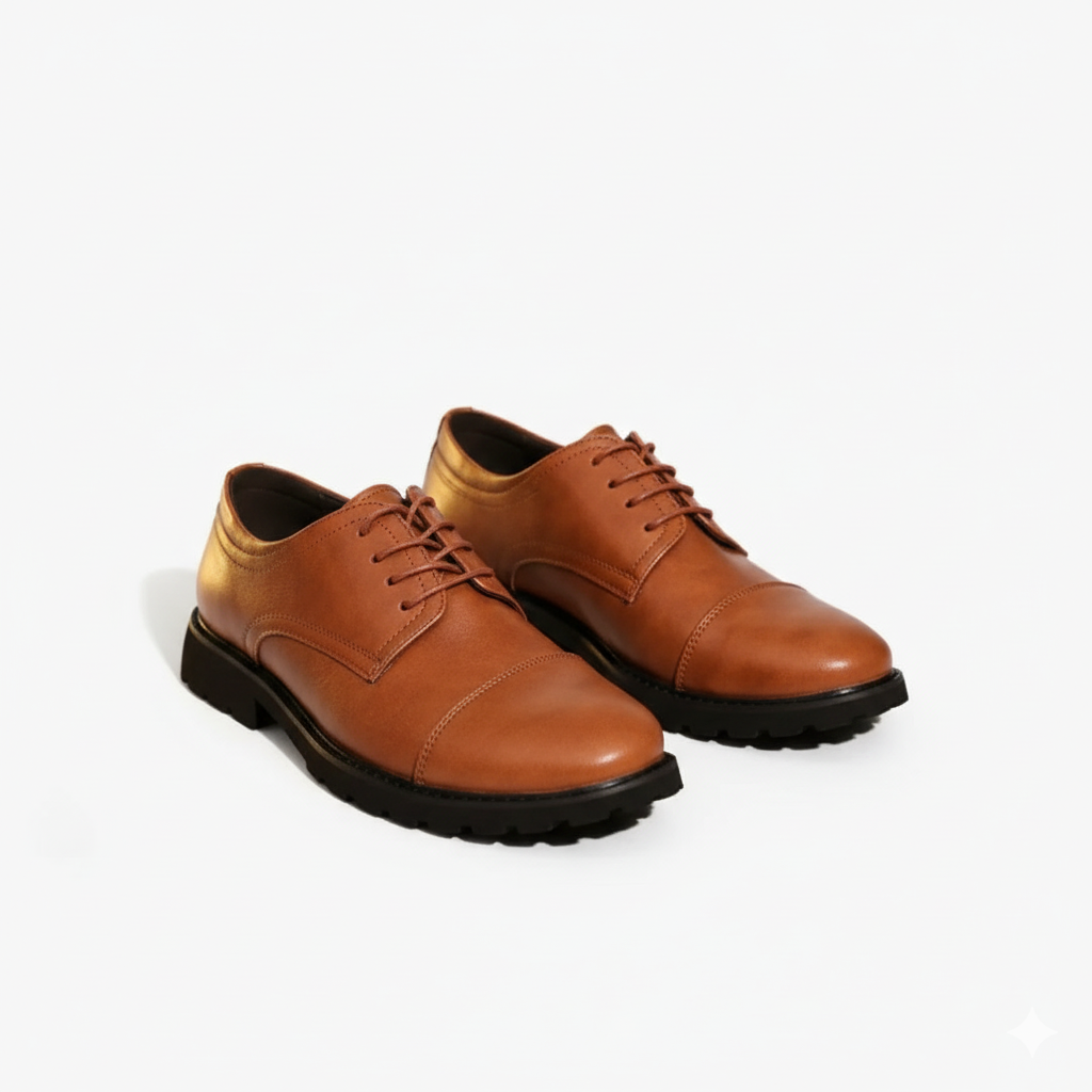 Men's Orthopedic Derby Shoes Lace-up Elegant with Support | Altivaro