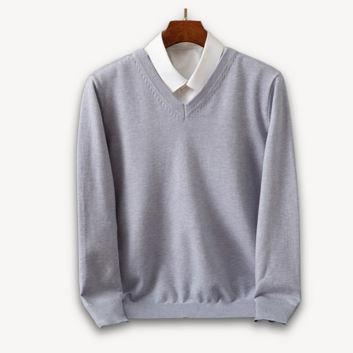 Maglione Uomo Scollo V Casual Elegante | Altivaro-Altivaro