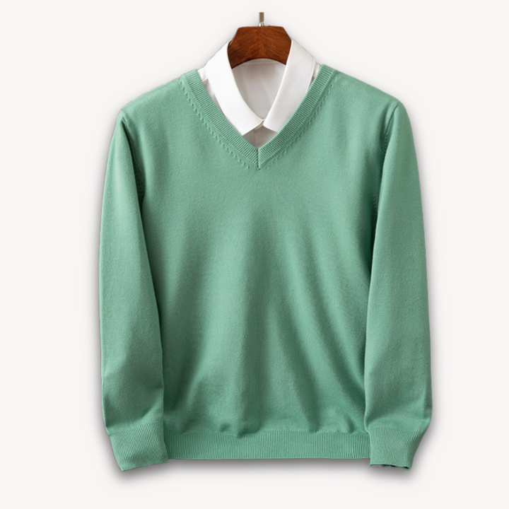 Maglione Uomo Scollo V Casual Elegante | Altivaro-Altivaro
