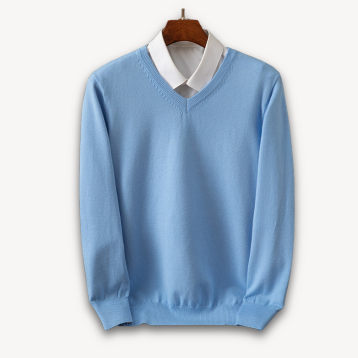 Maglione Uomo Scollo V Casual Elegante | Altivaro-Altivaro