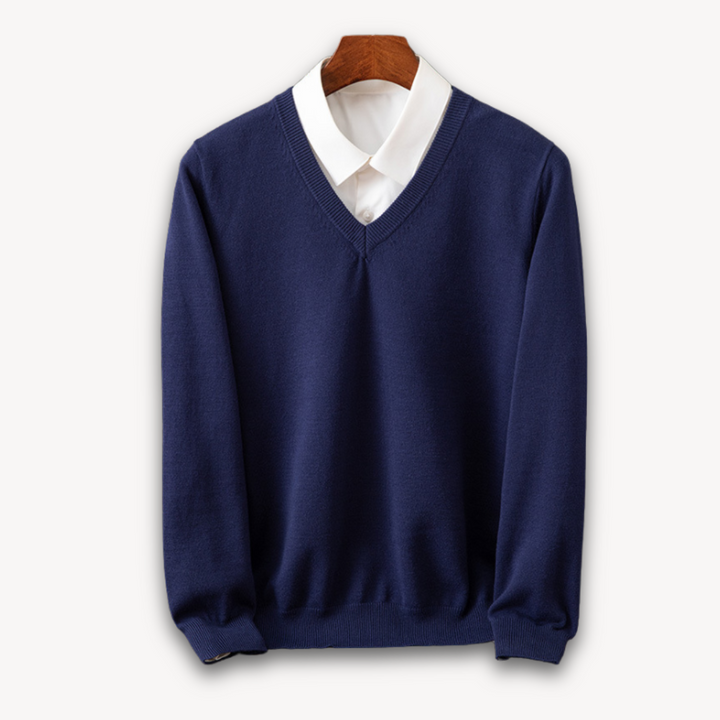 Maglione Uomo Scollo V Casual Elegante | Altivaro-Altivaro