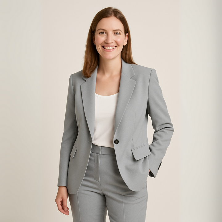 Completo Donna Due Pezzi con Blazer e Pantaloni Larghi | Altivaro