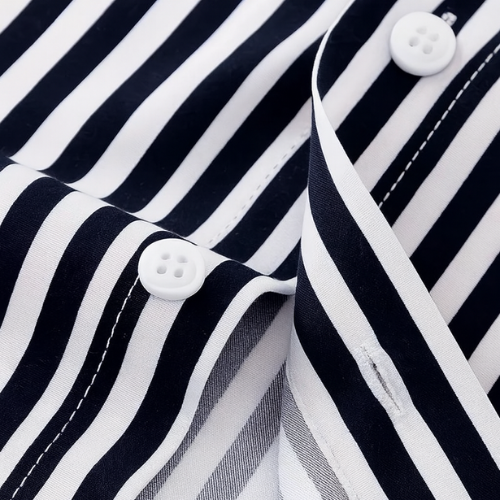 Men's Shirt with Vertical Stripes | Altivaro