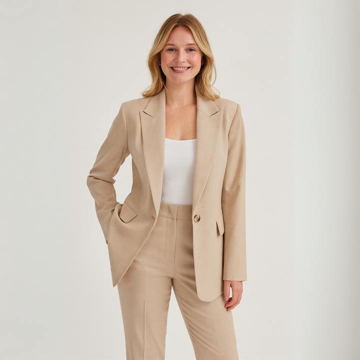 Completo Donna Due Pezzi con Blazer e Pantaloni Larghi | Altivaro