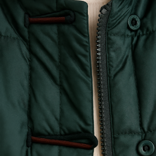 Women's Winter Down Vest with Buttons | Altivaro