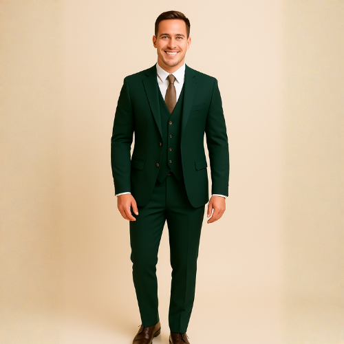 Abito Classico da Uomo con Giacca, Panciotto e Pantaloni | Altivaro