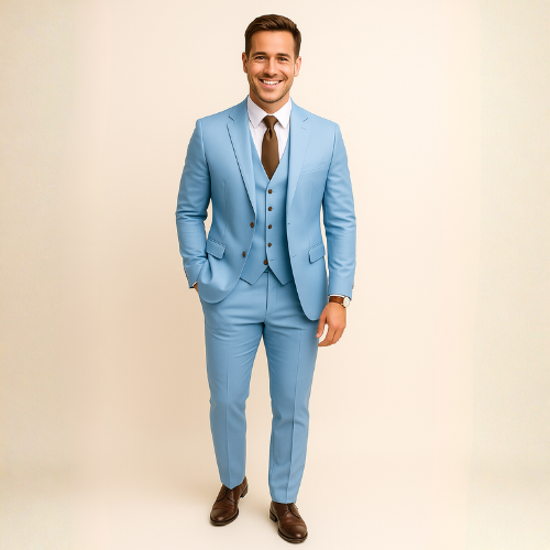 Abito Classico da Uomo con Giacca, Panciotto e Pantaloni | Altivaro