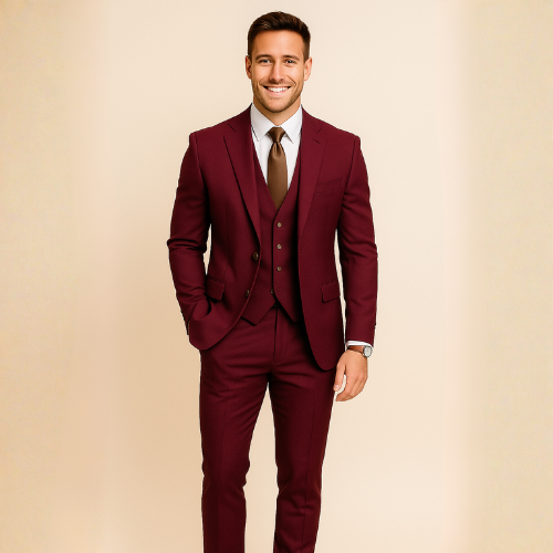 Abito Classico da Uomo con Giacca, Panciotto e Pantaloni | Altivaro