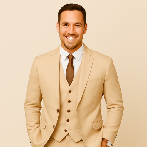 Abito Classico da Uomo con Giacca, Panciotto e Pantaloni | Altivaro