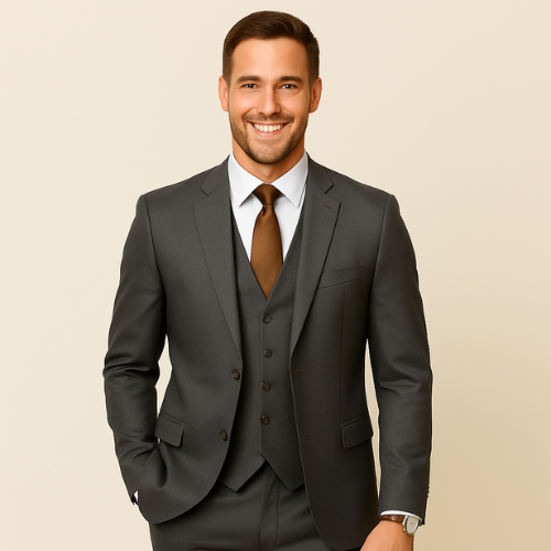 Abito Classico da Uomo con Giacca, Panciotto e Pantaloni | Altivaro