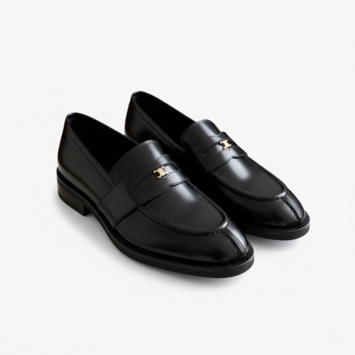 Women's Leather Orthopedic Loafers – Black | Altivaro