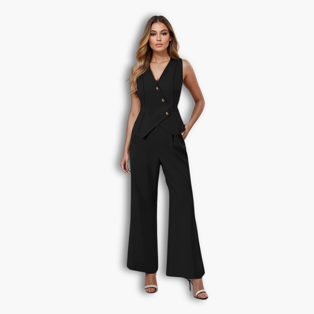 Completo Elegante Donna Gilet Pantaloni | Altivaro-Altivaro