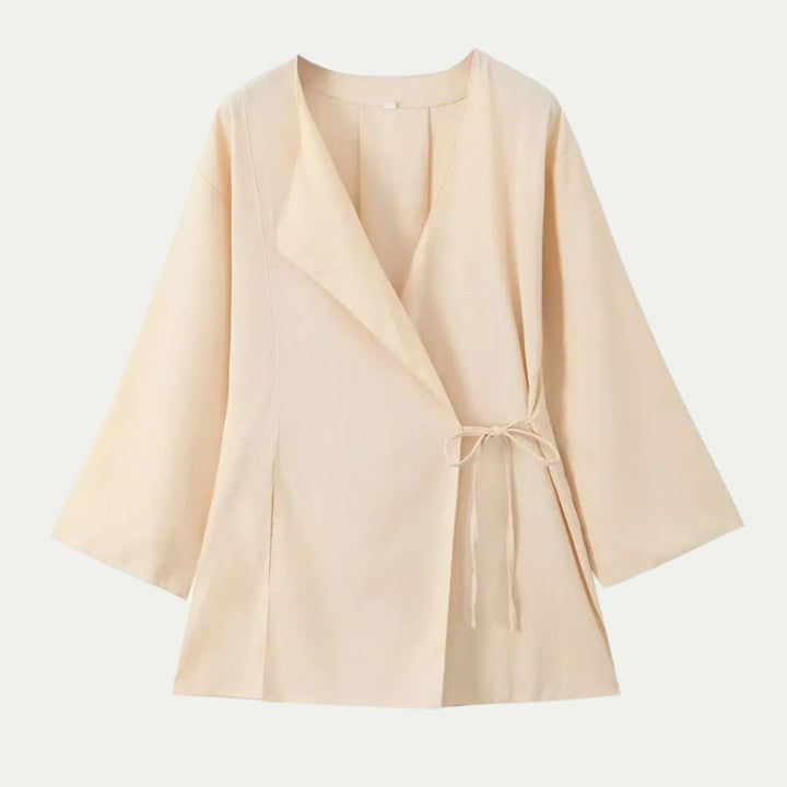Completo Pigiama da Donna in Seta Satin con Pantaloni Larghi | Altivaro