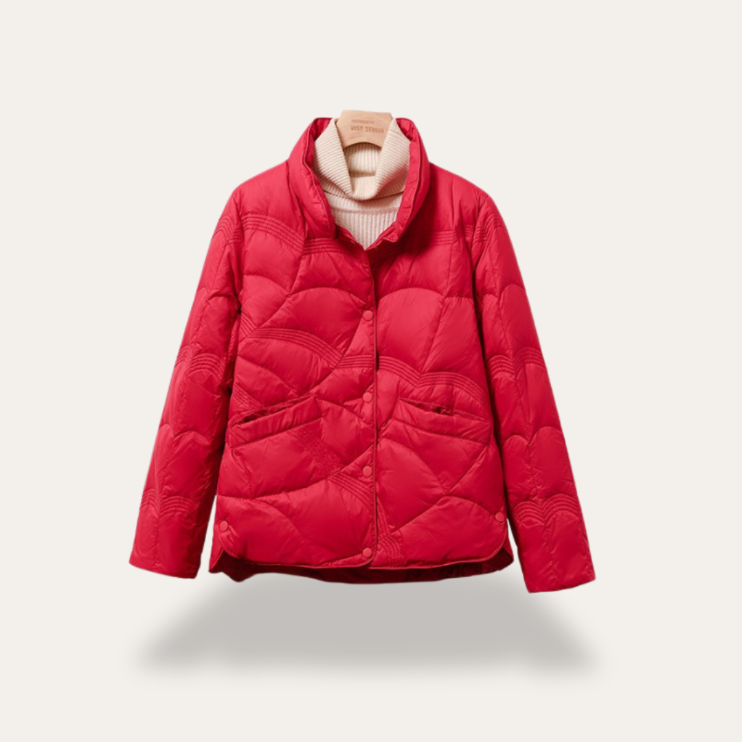 Women's Quilted Lightweight Down Jacket Padded Winter Coat | Altivaro