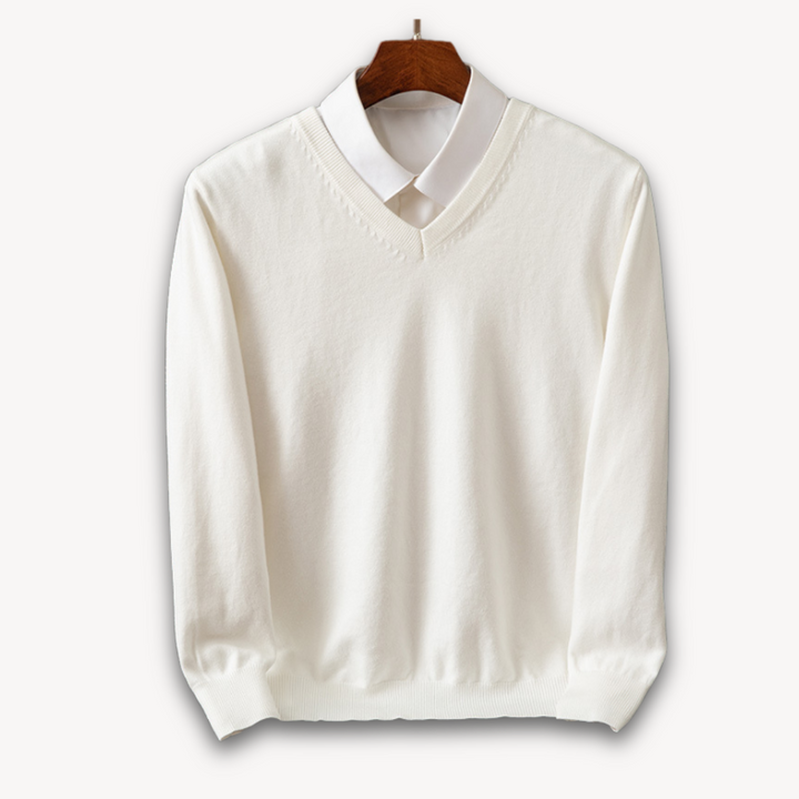 Maglione Uomo Scollo V Casual Elegante | Altivaro-Altivaro