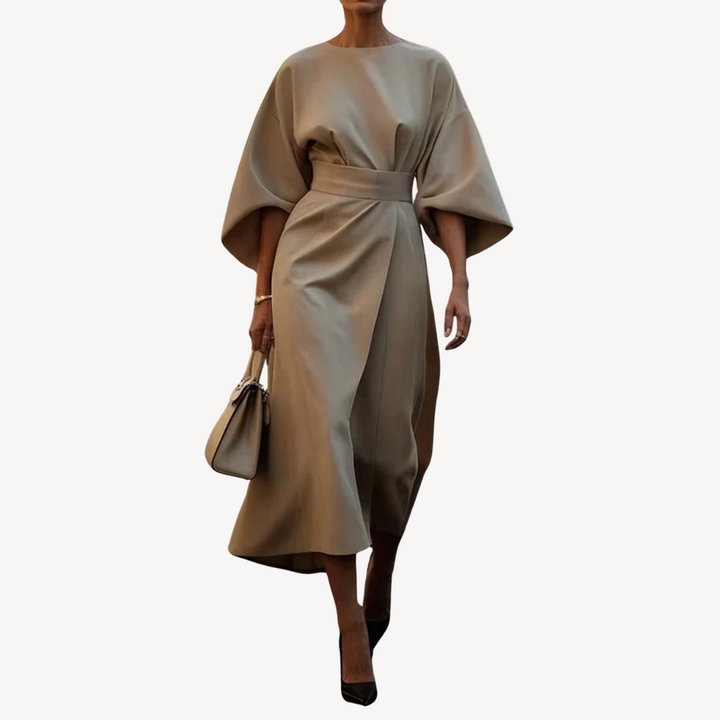 Abito Midi Donna Maniche Voluminose | Altivaro