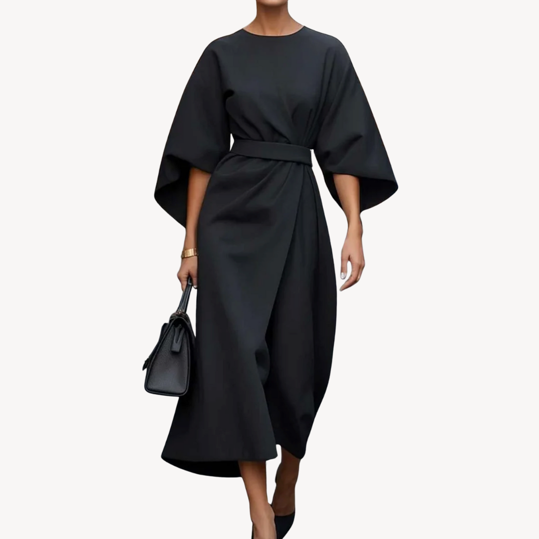 Abito Midi Donna Maniche Voluminose | Altivaro