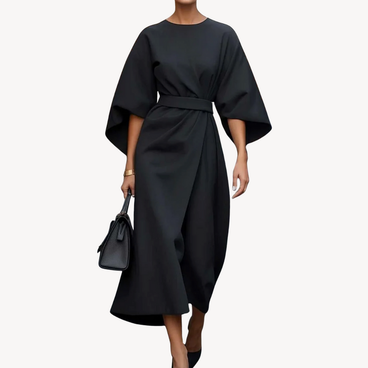 Abito Midi Donna Maniche Voluminose | Altivaro