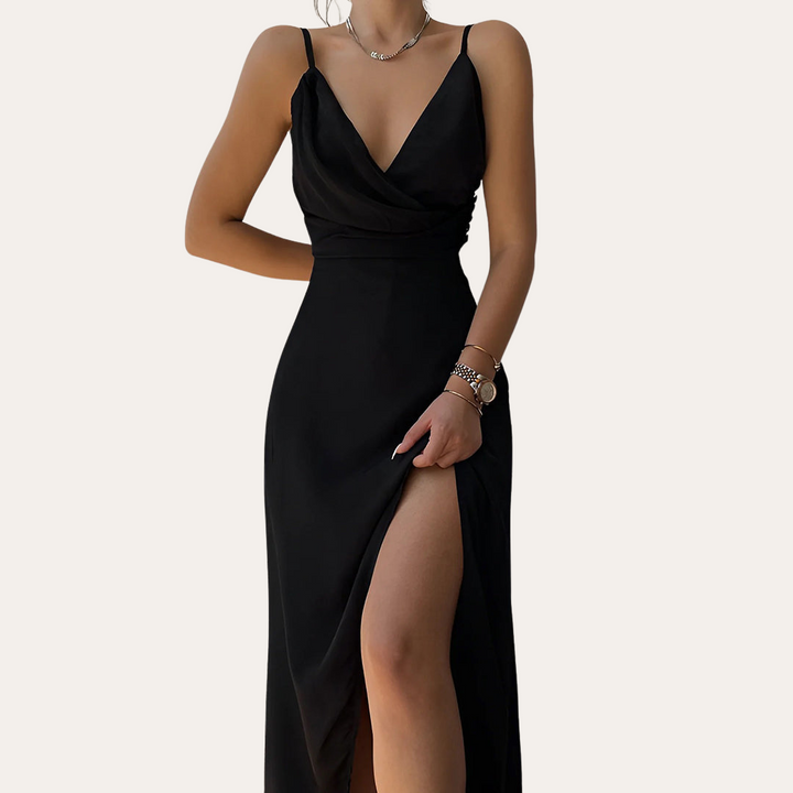 Abito Lungo Donna Spacco | Altivaro-Altivaro