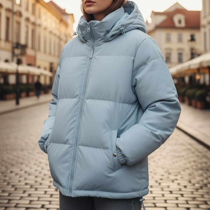 Unisex Regenjacke mit Kapuze aus Polyester | Altivaro