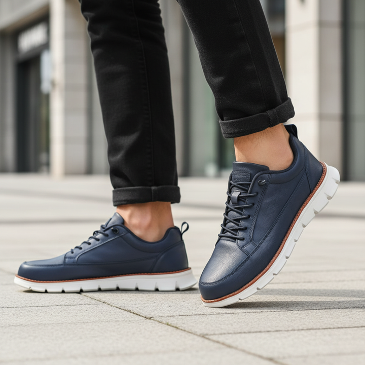 Orthopädische Sportschuhe für Herren aus Kunstleder | Altivaro