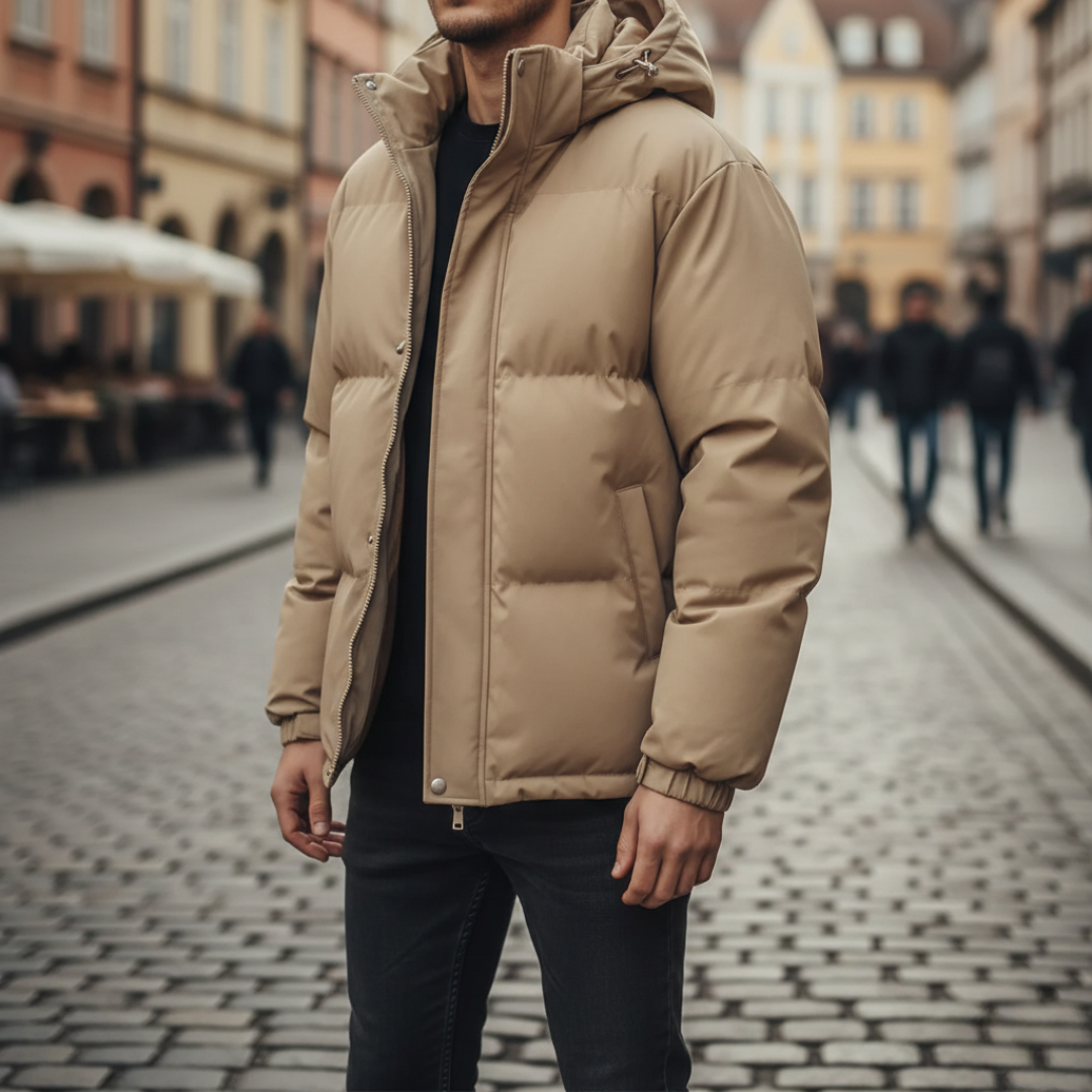 Unisex Regenjacke mit Kapuze aus Polyester | Altivaro