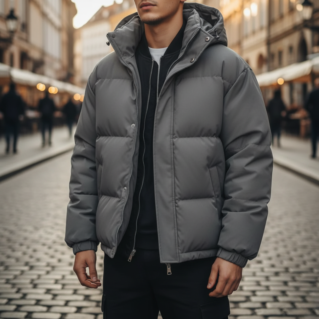 Unisex Regenjacke mit Kapuze aus Polyester | Altivaro