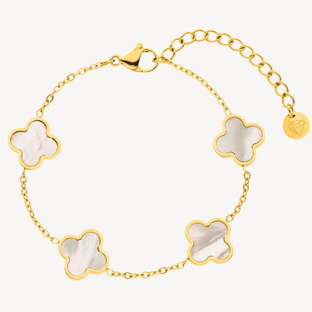 Bracciale Quadrifoglio Madreperla Donna | Altivaro-Altivaro