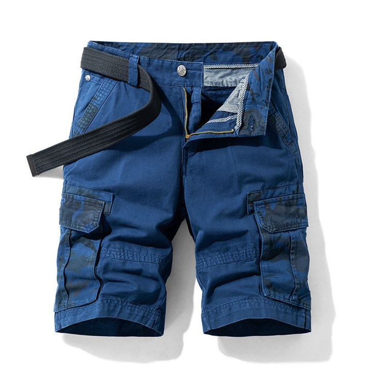 Pantaloncini Cargo da Uomo con Cintura – Bermuda Estivi Comodi con Tasche Laterali | Altivaro-Altivaro