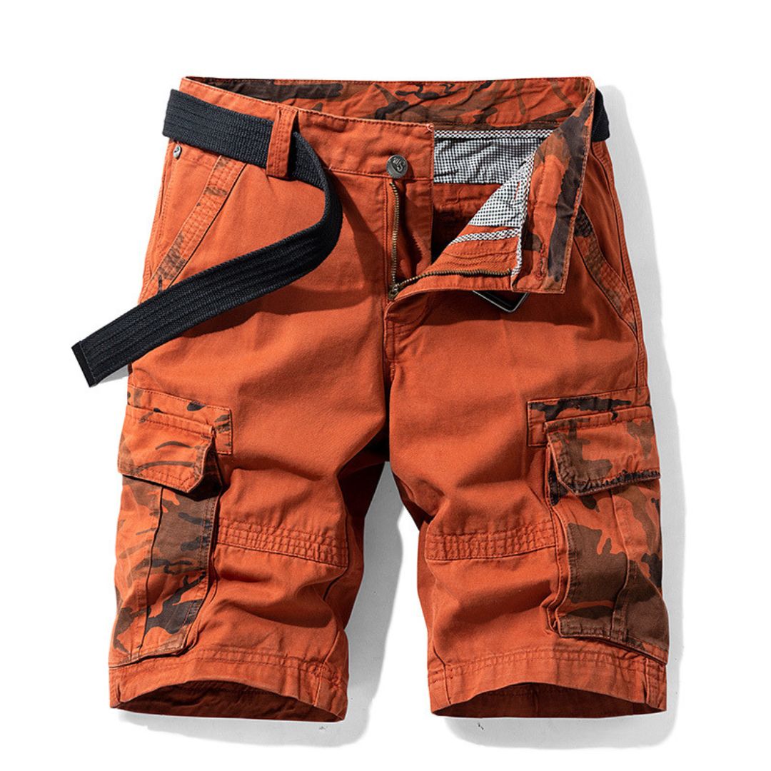 Pantaloncini Cargo da Uomo con Cintura – Bermuda Estivi Comodi con Tasche Laterali | Altivaro-Altivaro