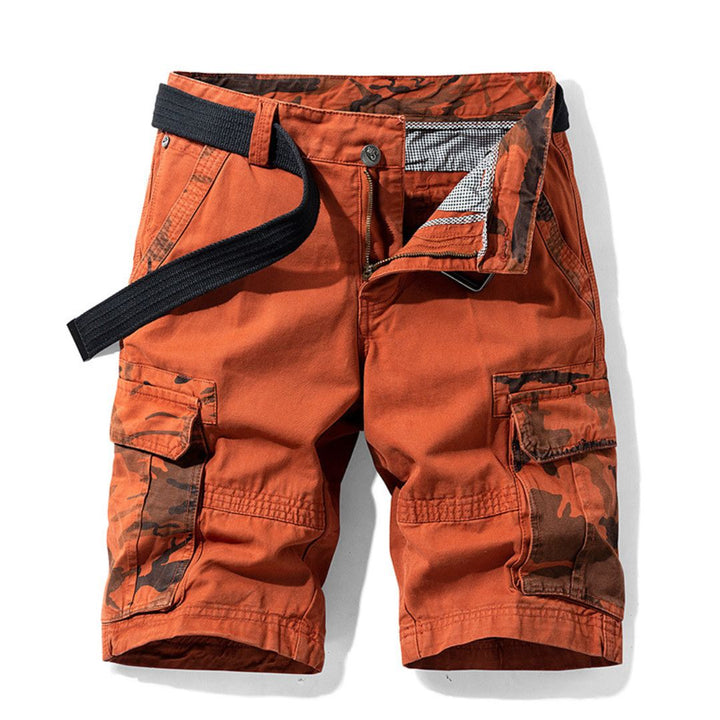 Pantaloncini Cargo da Uomo con Cintura – Bermuda Estivi Comodi con Tasche Laterali | Altivaro-Altivaro