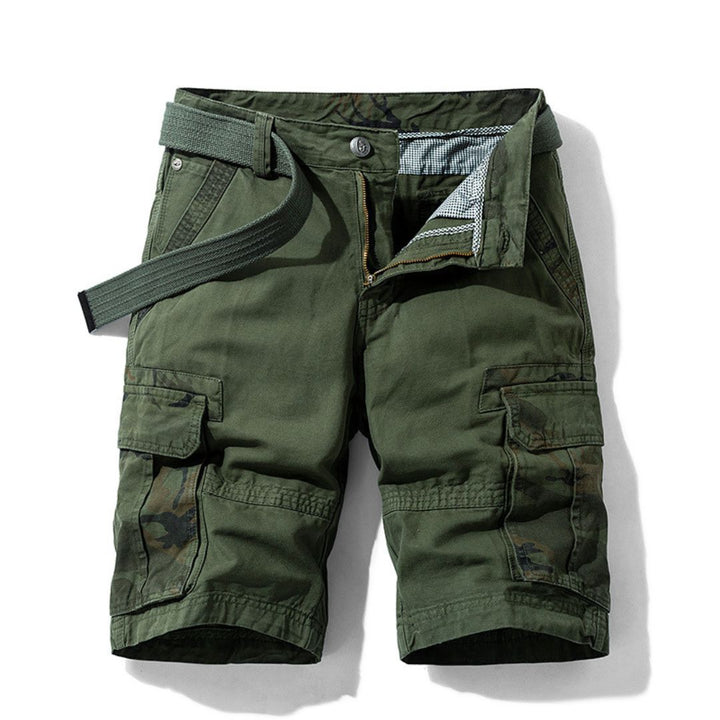 Pantaloncini Cargo da Uomo con Cintura – Bermuda Estivi Comodi con Tasche Laterali | Altivaro-Altivaro
